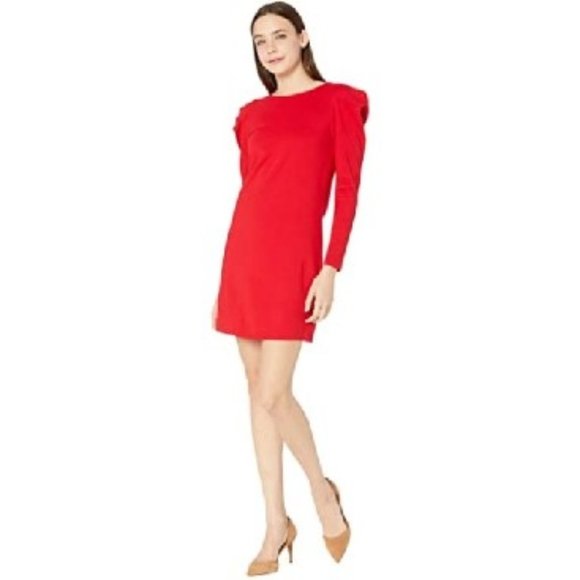 New BB DAKOTA Steve Madden Red Spill the Tea Dress - Picture 1 of 5